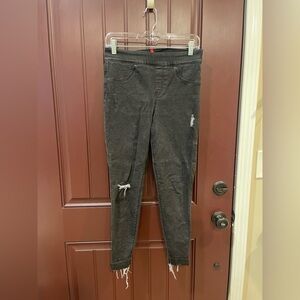 Spanx Distressed Black Women's Jeans